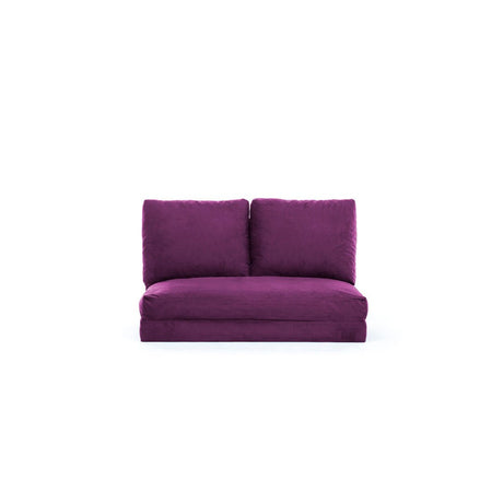 2-seater sofa bed Taida Purple