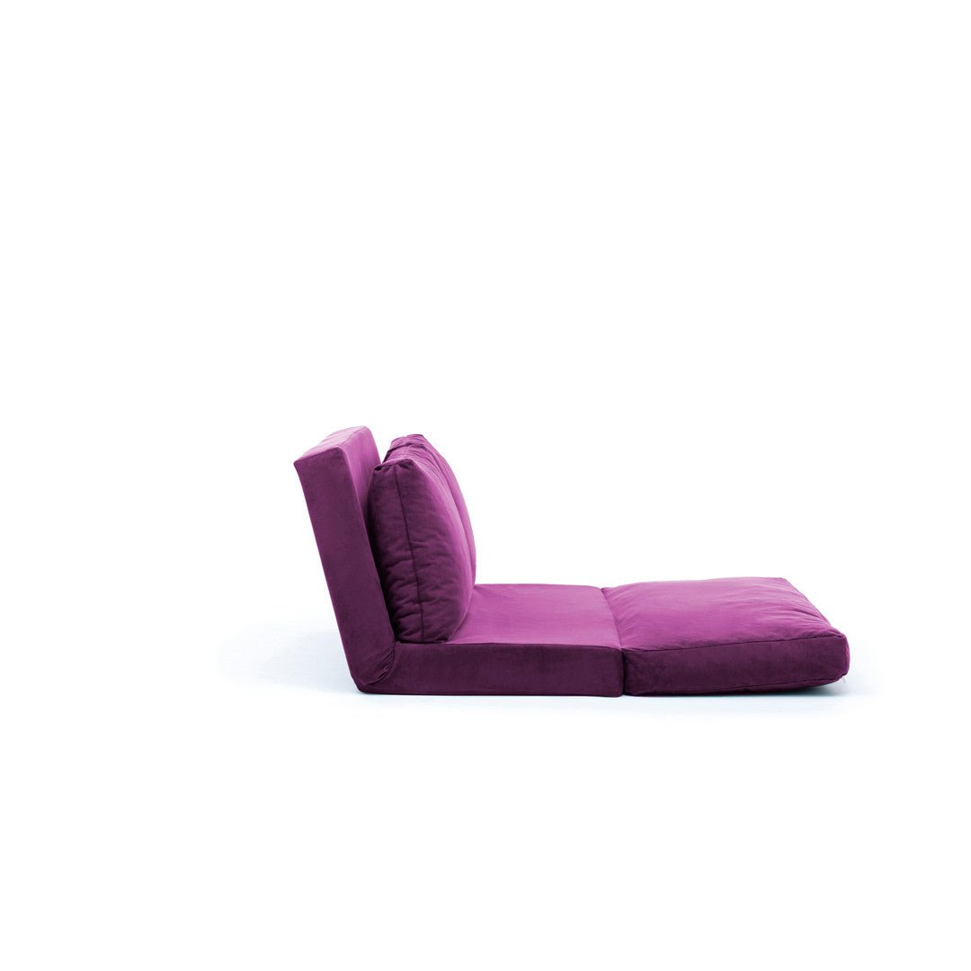 2-seater sofa bed Taida Purple