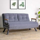 2-seater sofa bed Sando Gray