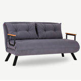 2-seater sofa bed Sando Gray