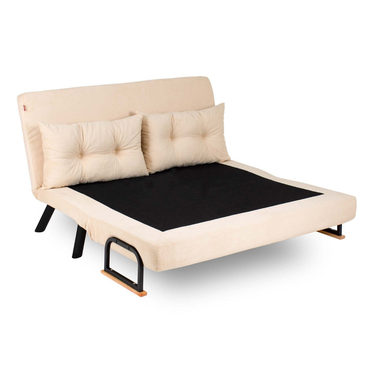 2-seater sofa bed Sando cream