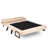 2-seater sofa bed Sando cream