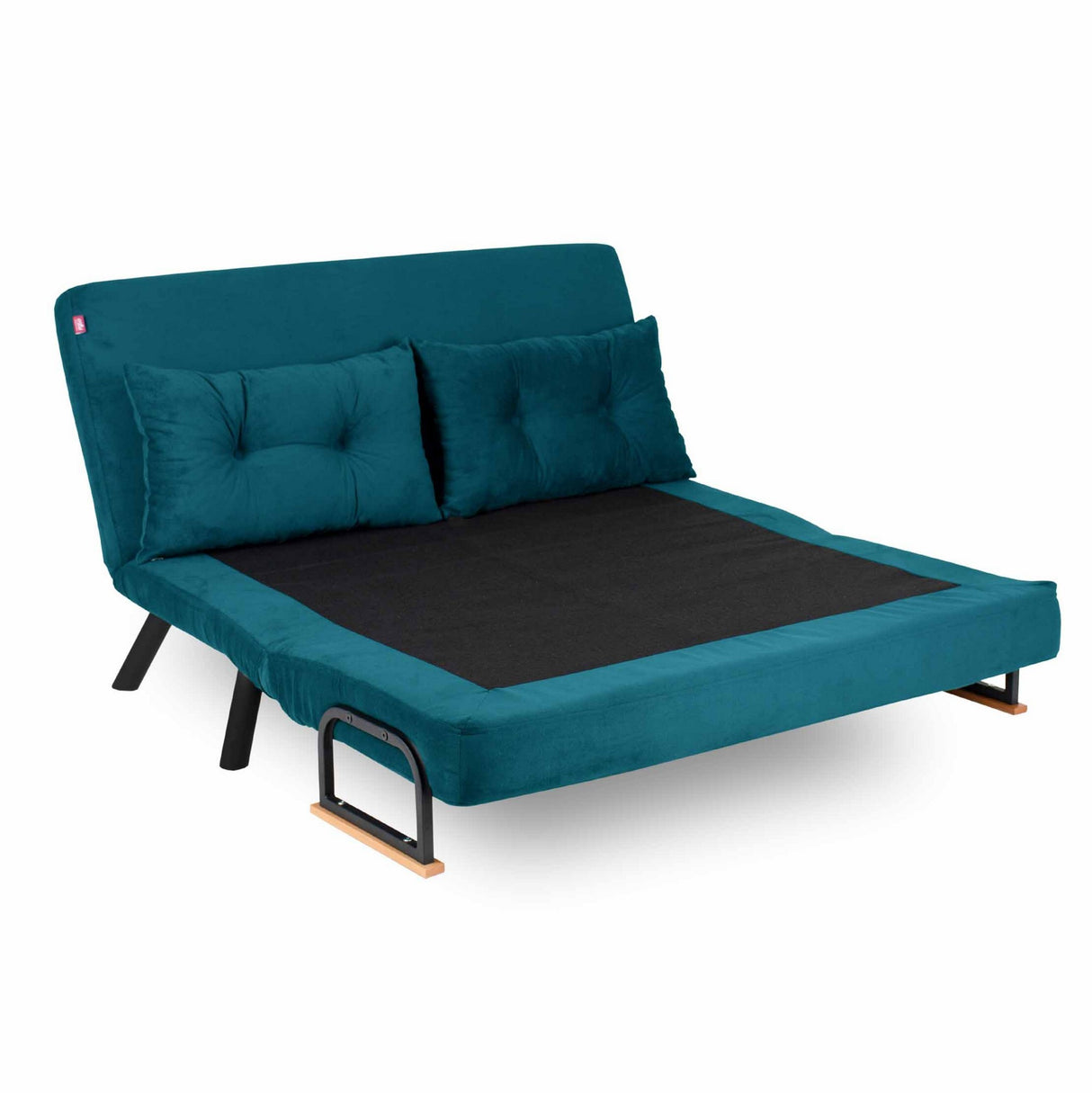 2-seater sofa bed Sando Petrol Green