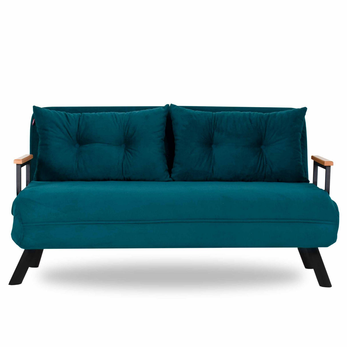 2-seater sofa bed Sando Petrol Green