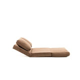 2-seater sofa bed taida light brown