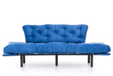 3-seater sofa bed Nitta Triple Blauw