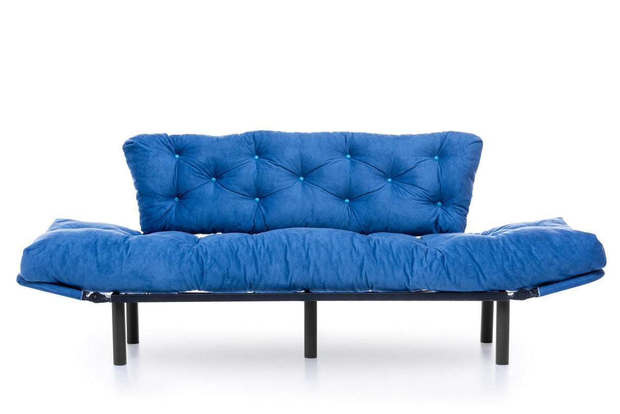 3-seater sofa bed Nitta Triple Blauw