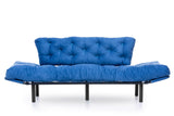 3-seater sofa bed Nitta Triple Blauw