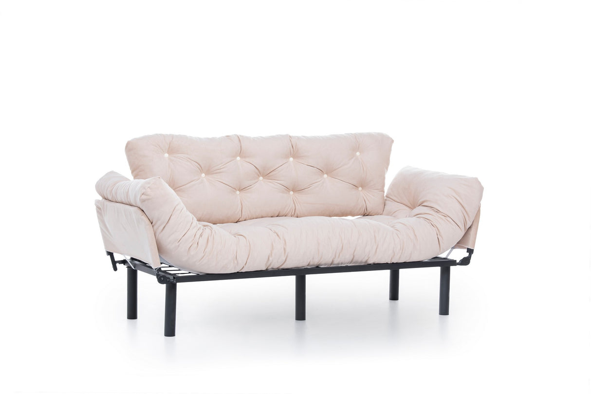 3-seater sofa bed Nitta Triple Crème