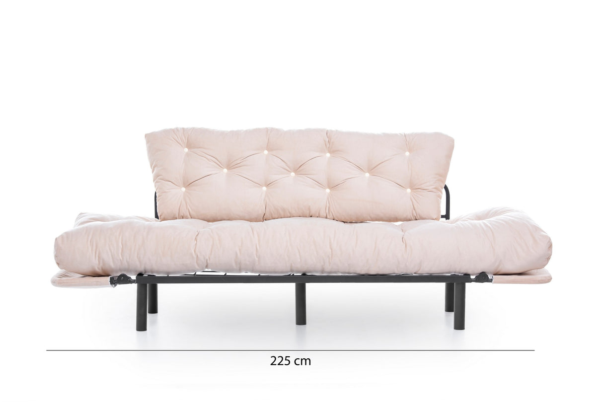 3-seater sofa bed Nitta Triple Crème