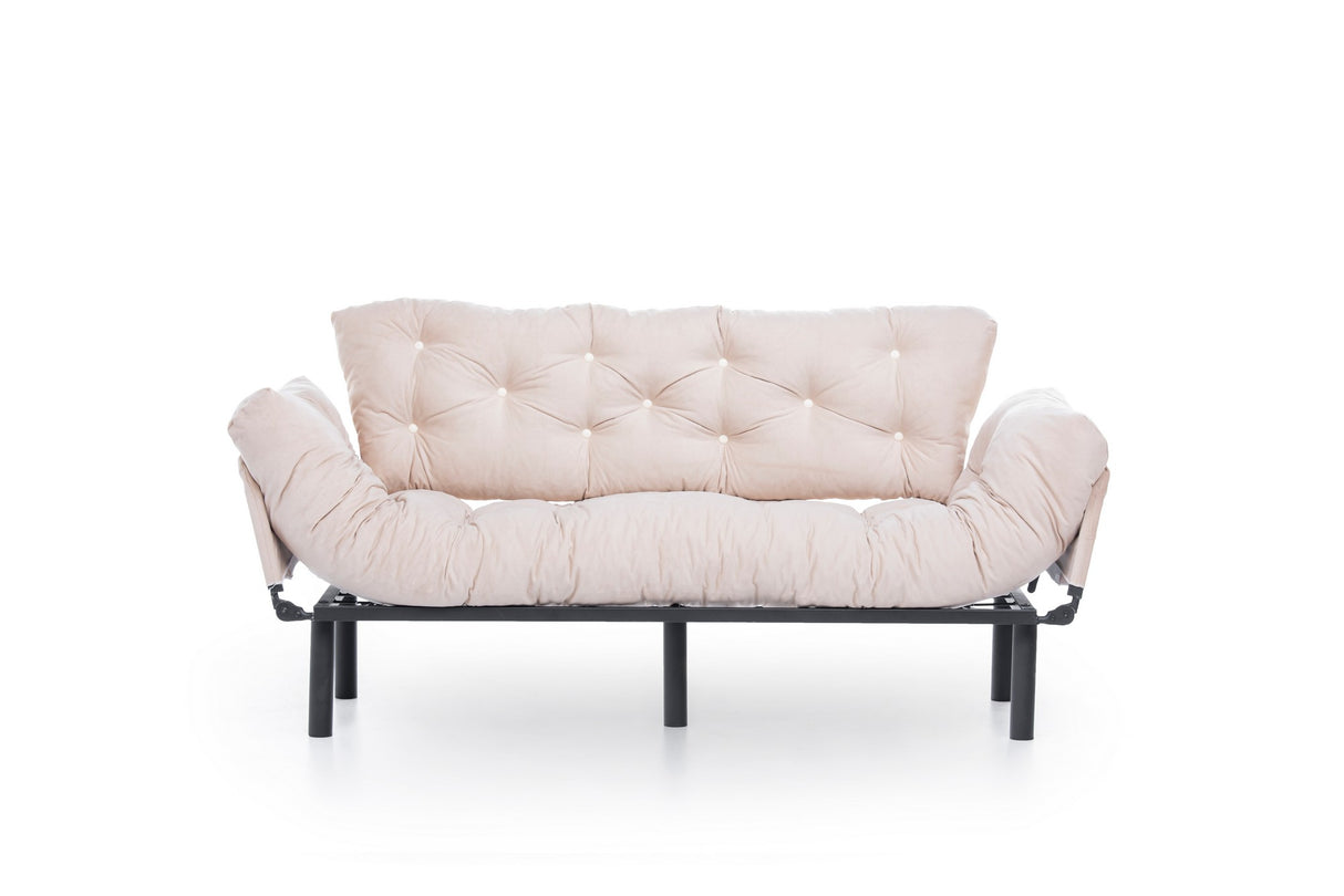 3-seater sofa bed Nitta Triple Crème