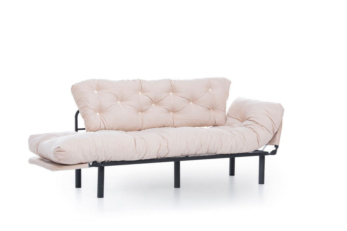 3-seater sofa bed Nitta Triple Crème