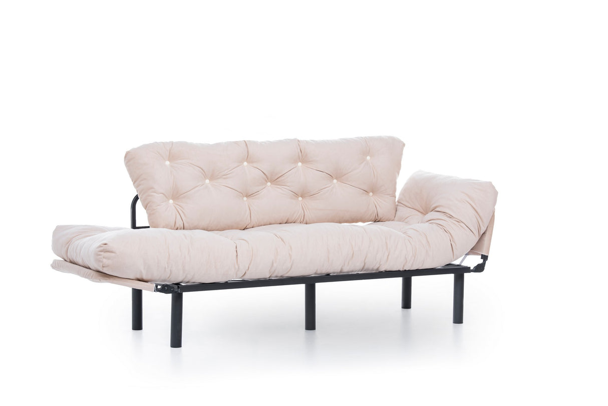 3-seater sofa bed Nitta Triple Crème