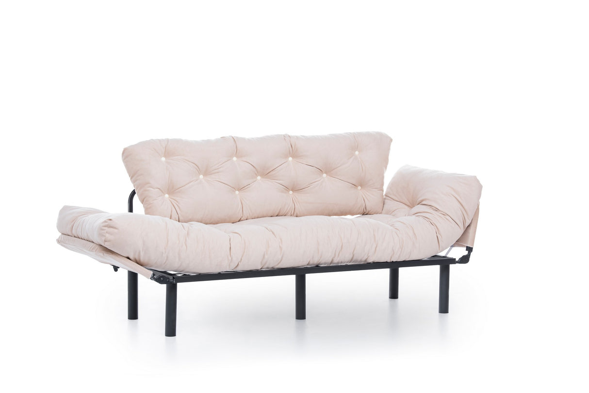 3-seater sofa bed Nitta Triple Crème