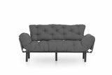 3-seater sofa bed Nitta Triple Gray