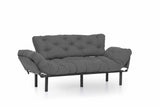 3-seater sofa bed Nitta Triple Gray