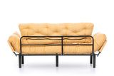 3-seater sofa bed Nitta Triple Mustard