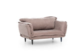 2-seater sofa bed Vino Daybed Mink