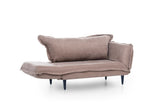 2-seater sofa bed Vino Daybed Mink