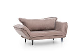 2-seater sofa bed Vino Daybed Mink