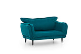 2-seater sofa bed Vino Daybed Petrol Green