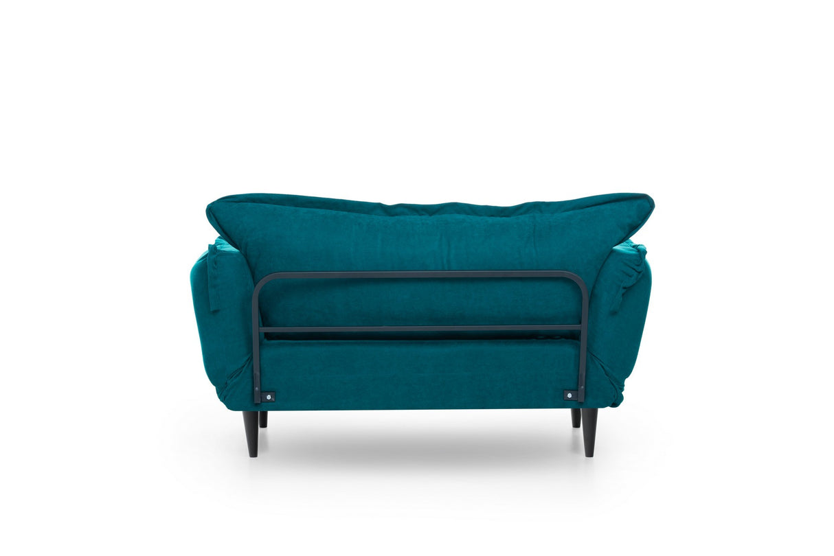 2-seater sofa bed Vino Daybed Petrol Green