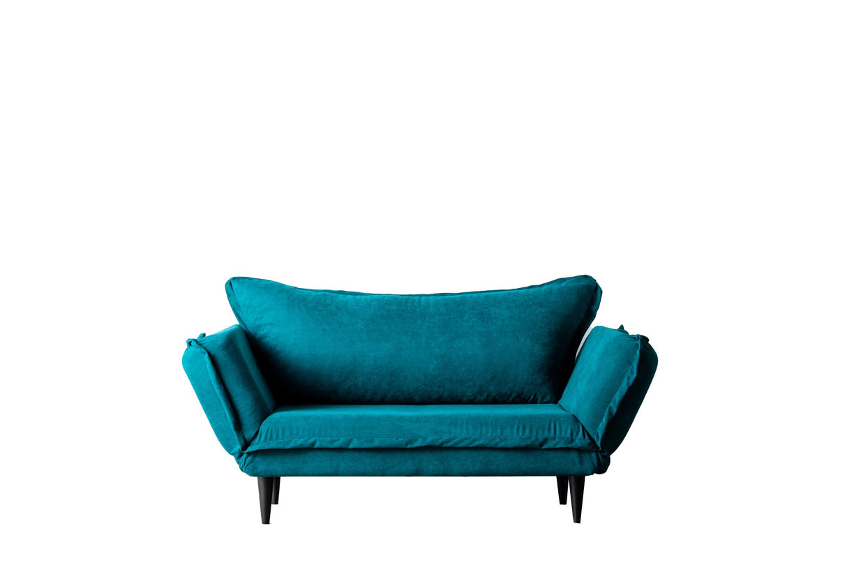 2-seater sofa bed Vino Daybed Petrol Green