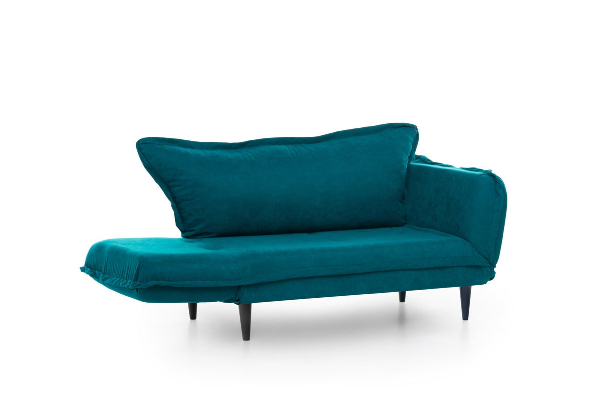 2-seater sofa bed Vino Daybed Petrol Green