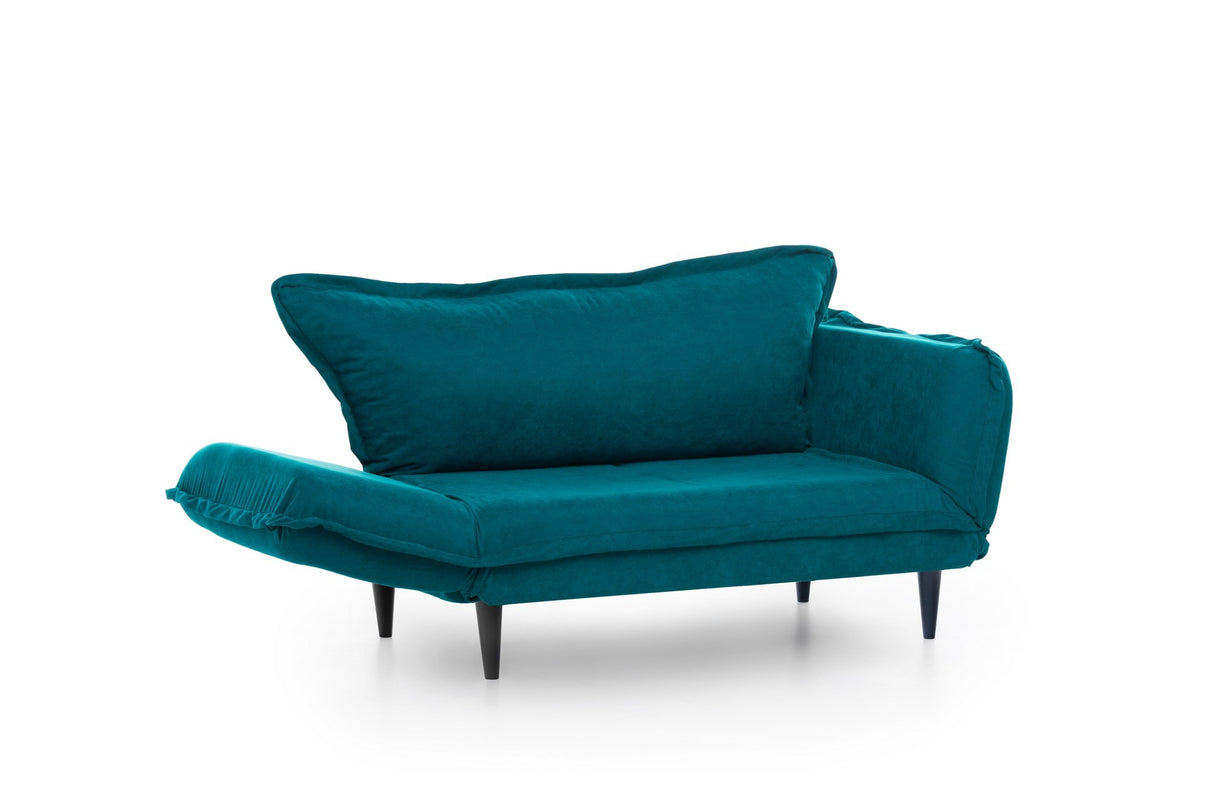 2-seater sofa bed Vino Daybed Petrol Green