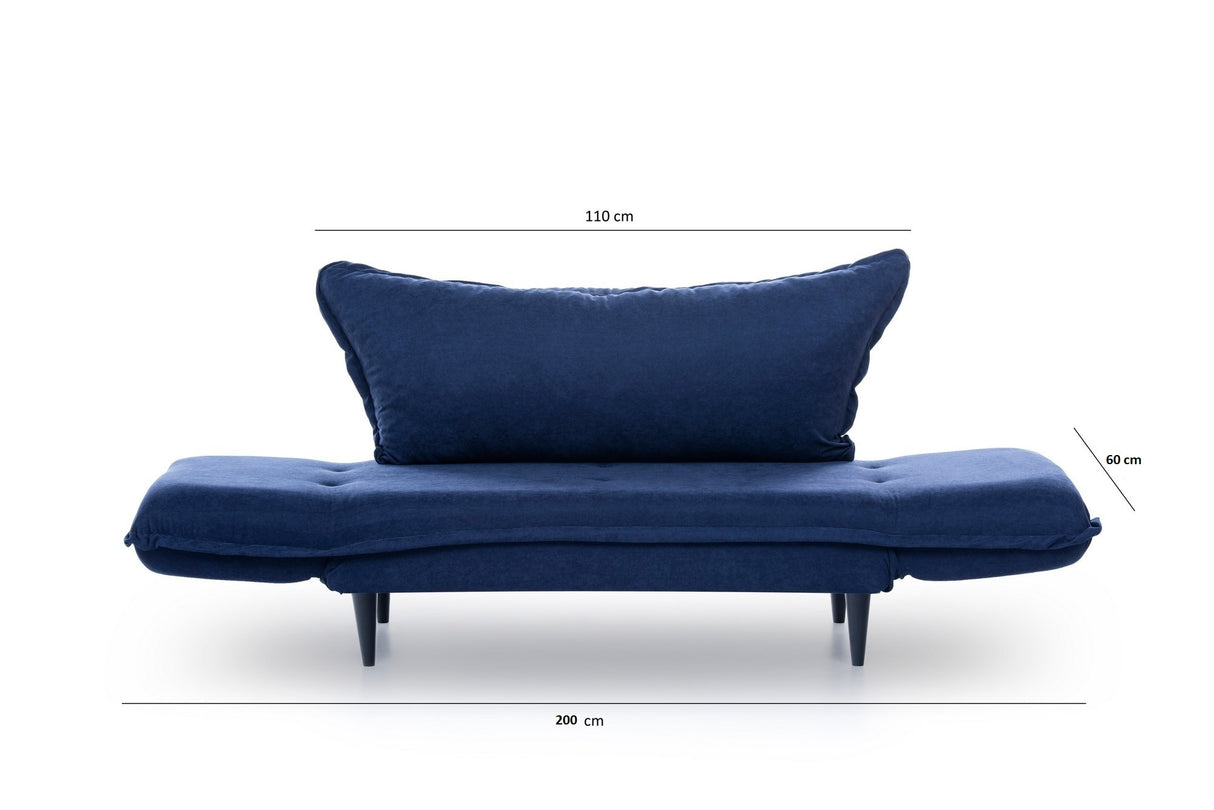 2-seater sofa bed Vino Daybed Navy Blue