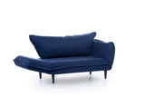 2-seater sofa bed Vino Daybed Navy Blue