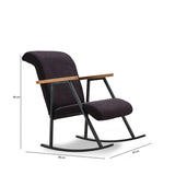 Rocking chair yoka black