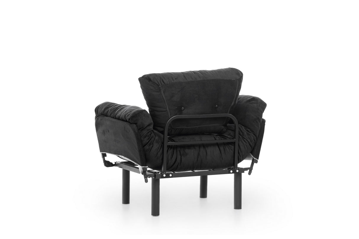 Armchair nitta single black