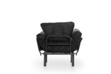 Armchair nitta single black