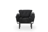 Armchair nitta single black