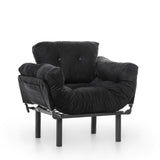 Armchair nitta single black