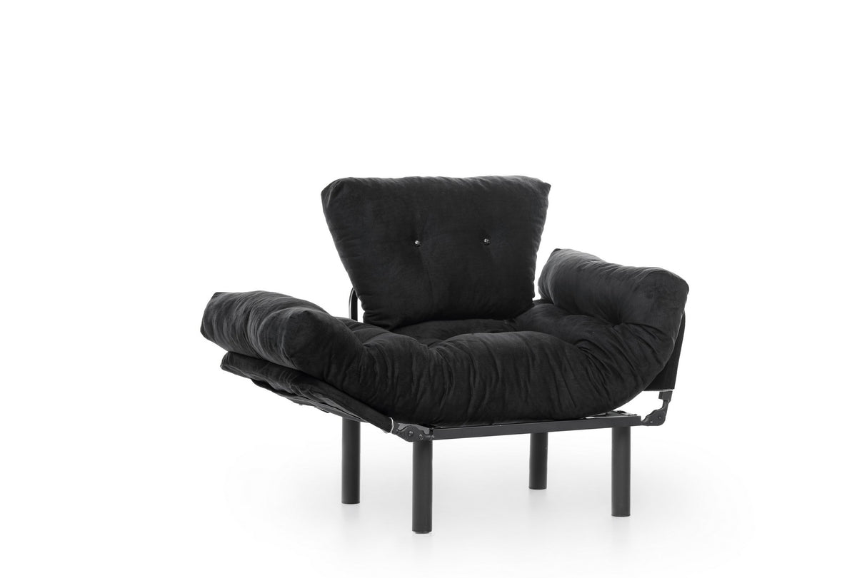 Armchair nitta single black