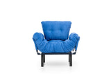 Armchair nitta single blue