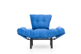 Armchair nitta single blue