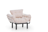 Armchair Nitta Single cream