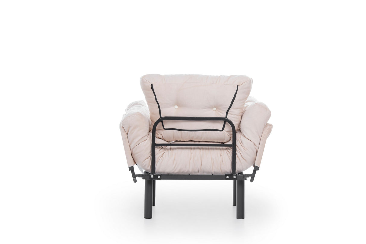 Armchair Nitta Single cream