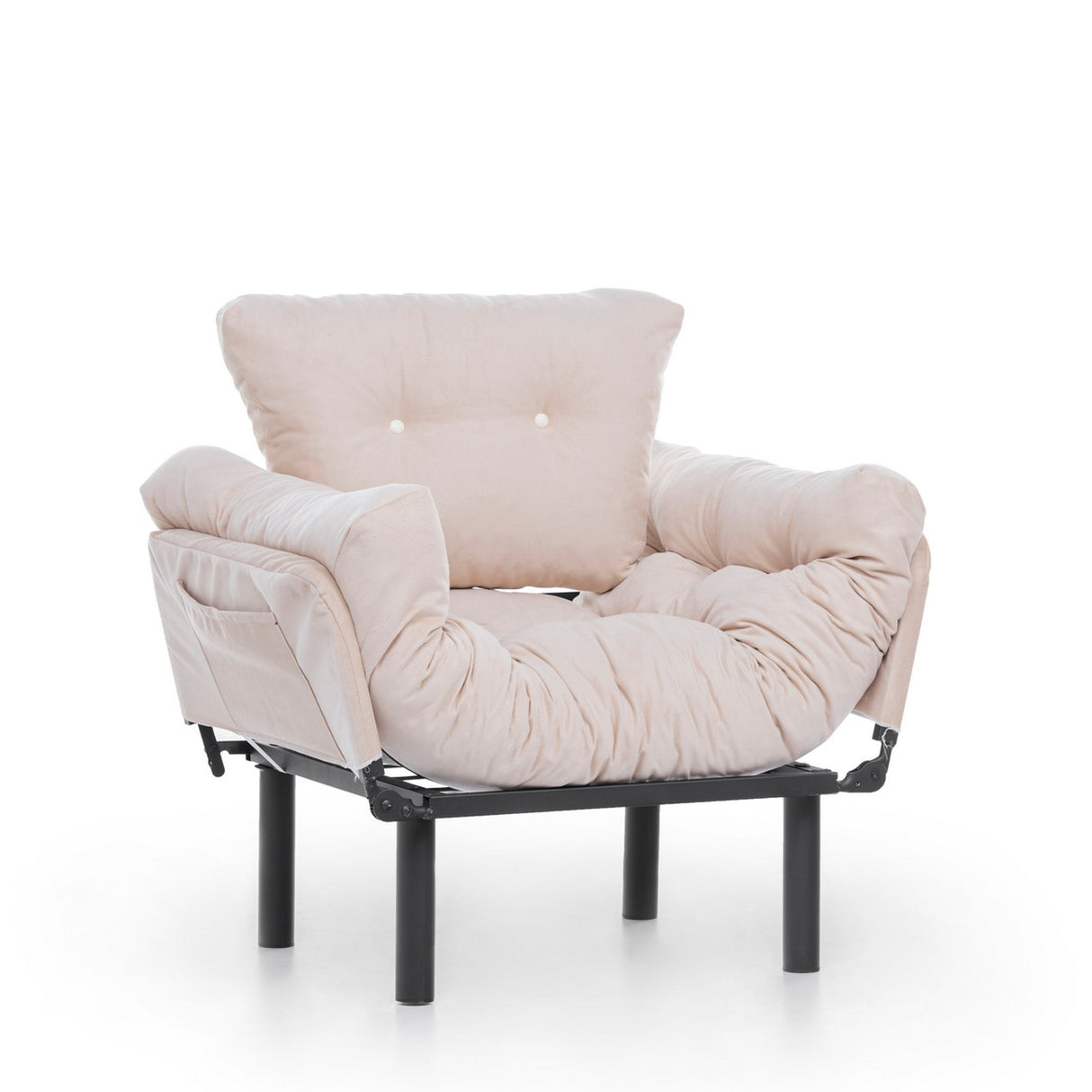 Armchair Nitta Single cream