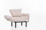 Armchair Nitta Single cream