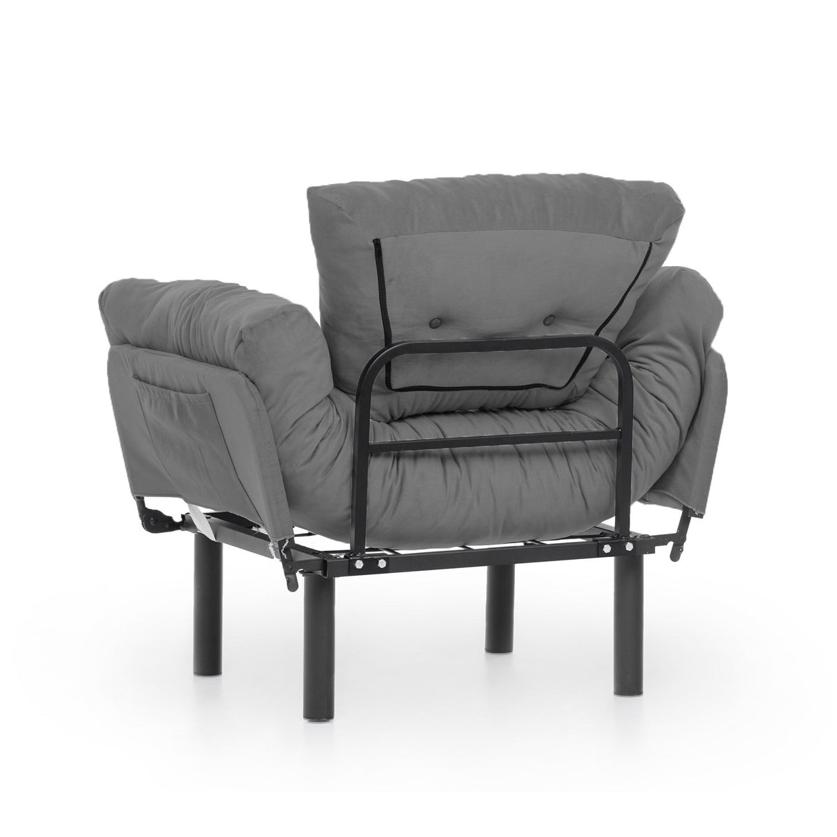 Armchair nitta single gray