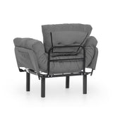 Armchair nitta single gray