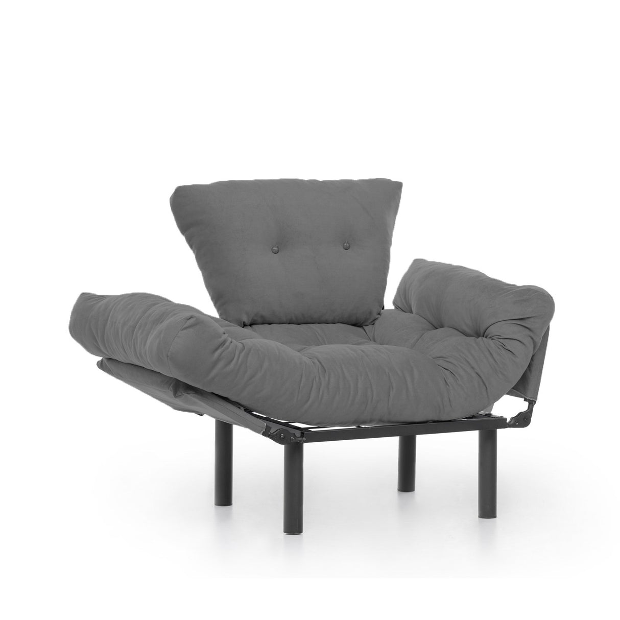 Armchair nitta single gray