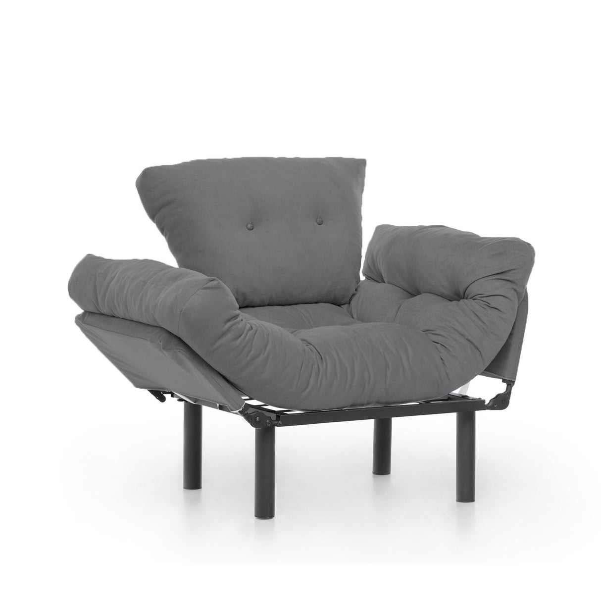 Armchair nitta single gray