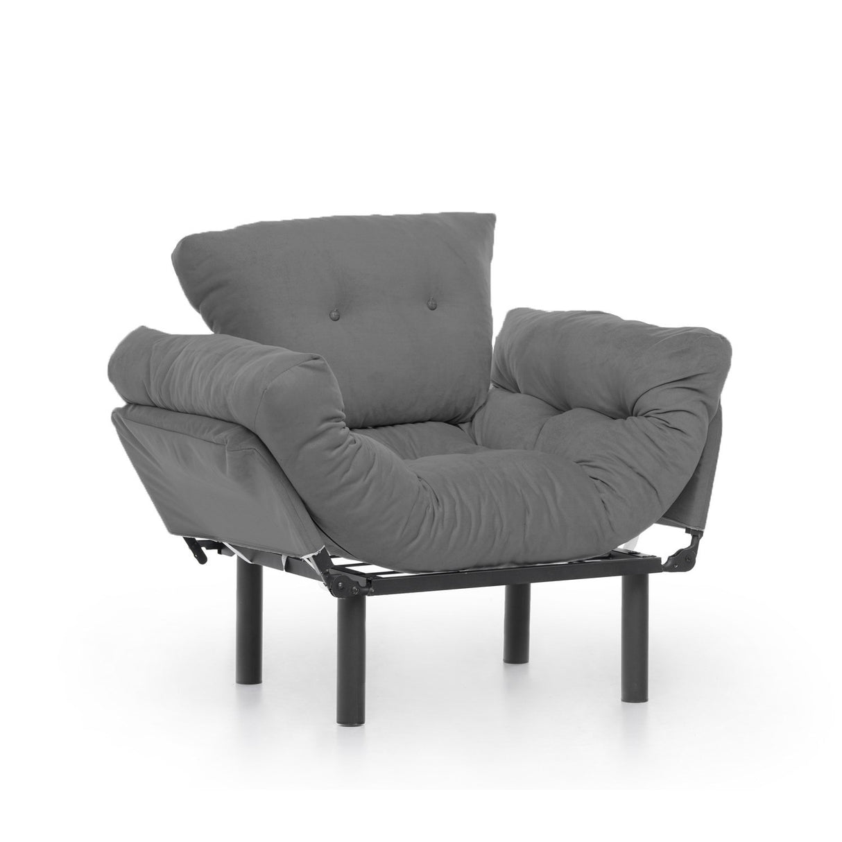 Armchair nitta single gray