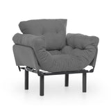 Armchair nitta single gray