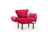 Armchair Nitta Single Maroon